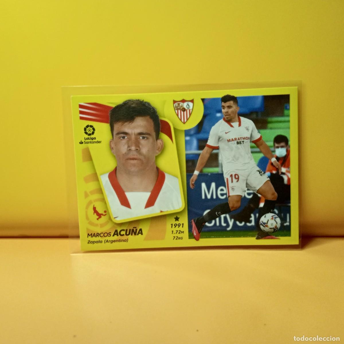Cromos de f&uacute;tbol: EDICIONES ESTE 2021 2022 21 22 SEVILLA F.C ACU&Ntilde;A 11