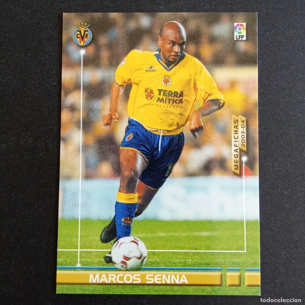 Cromos de f&uacute;tbol: 336 MARCOS SENNA VILLARREAL LIGA 2003 2004 03 04 MEGAFICHAS PANINI