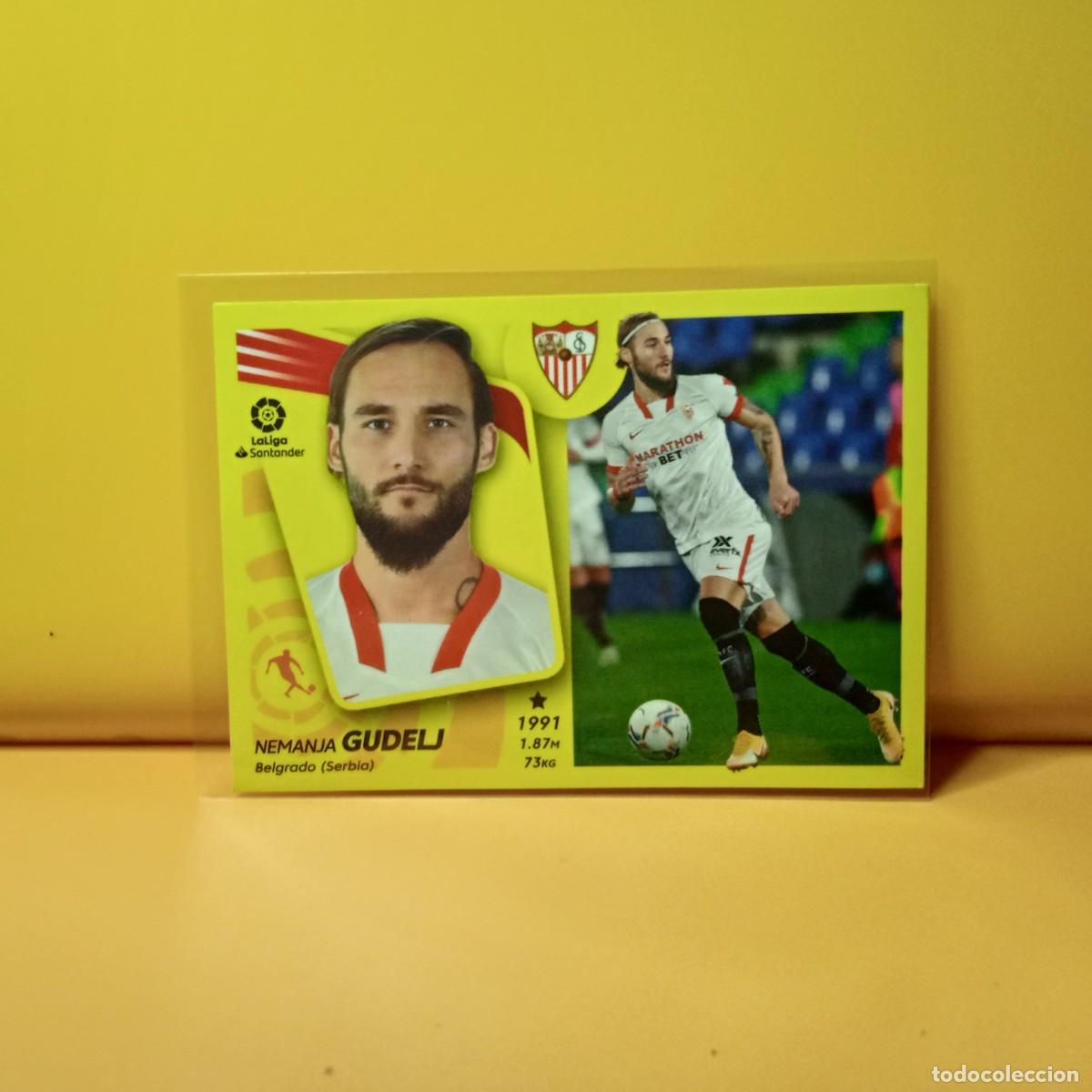 Cromos de f&uacute;tbol: EDICIONES ESTE 2021 2022 21 22 SEVILLA F.C GUDELJ 12