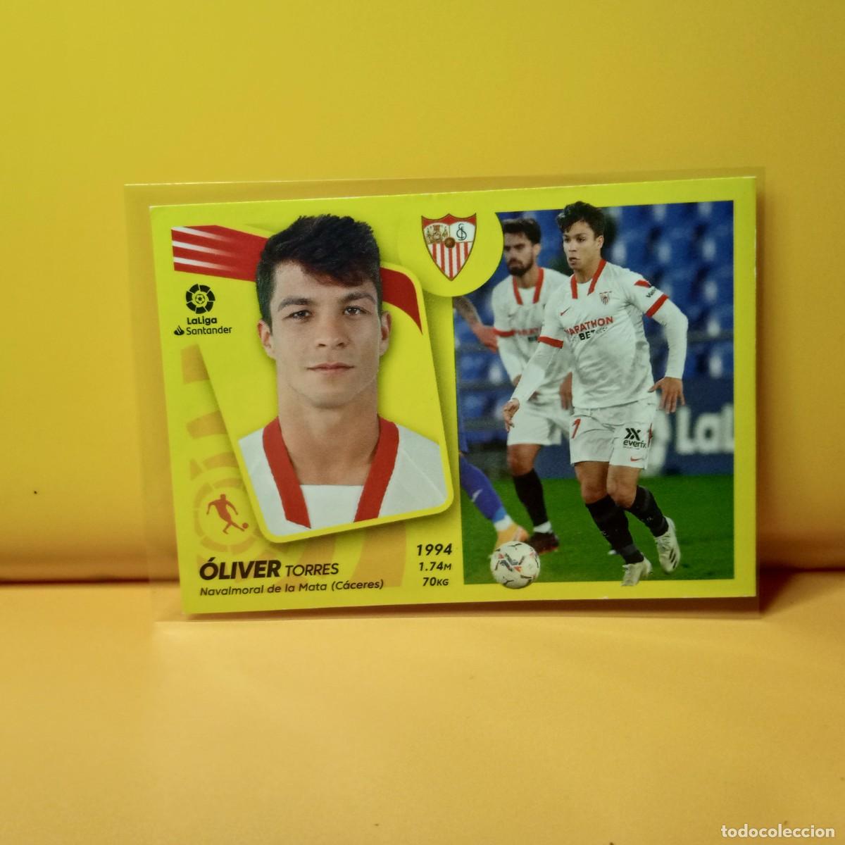 Cromos de f&uacute;tbol: EDICIONES ESTE 2021 2022 21 22 SEVILLA F.C &Oacute;LIVER 16A 16 A
