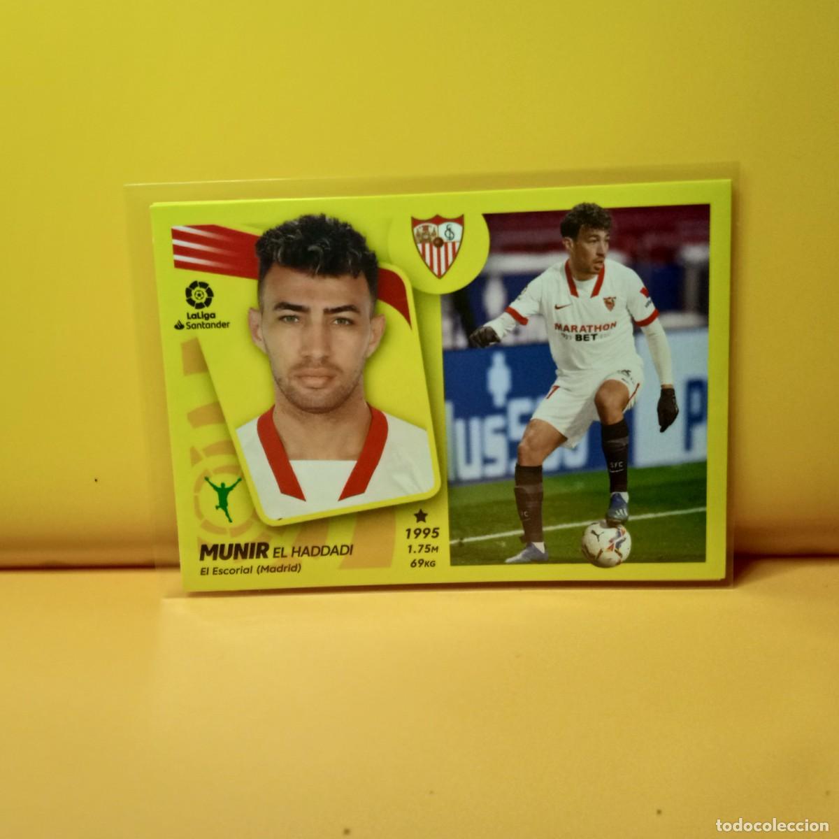 Cromos de f&uacute;tbol: EDICIONES ESTE 2021 2022 21 22 SEVILLA F.C MUNIR 19B 19 B