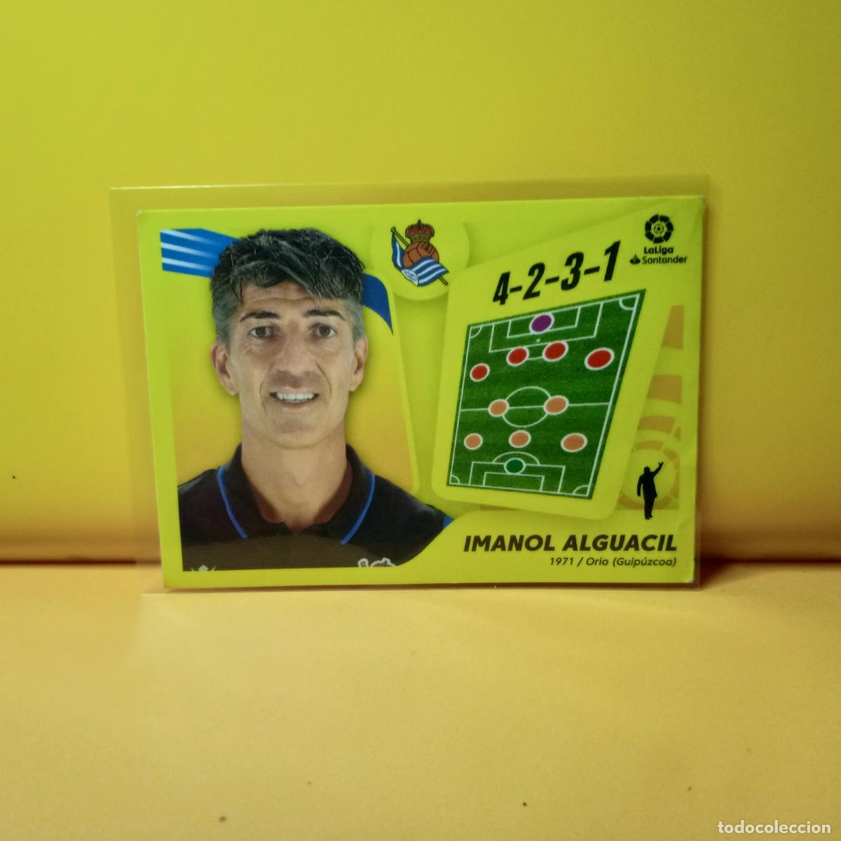 Cromos de f&uacute;tbol: EDICIONES ESTE 2021 2022 21 22 REAL SOCIEDAD IMANOL ALGUACIL 2