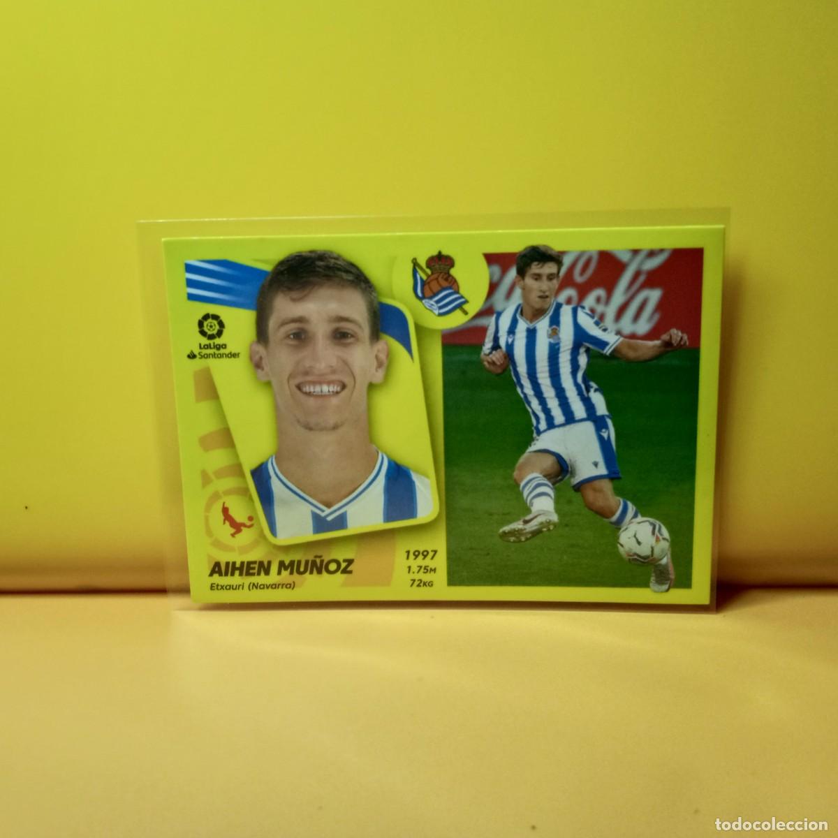 Cromos de f&uacute;tbol: EDICIONES ESTE 2021 2022 21 22 REAL SOCIEDAD AIHEN MU&Ntilde;OZ 11 BIS (COLOCA) 3&ordf; EDICI&Oacute;N