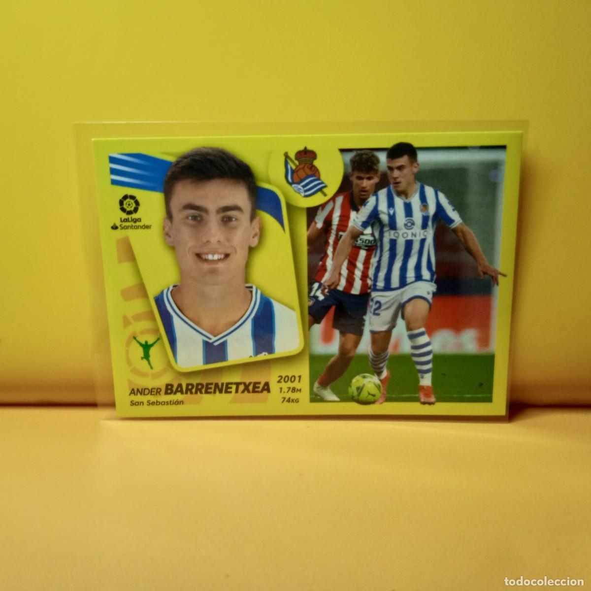 Cromos de f&uacute;tbol: EDICIONES ESTE 2021 2022 21 22 REAL SOCIEDAD BARRENETXEA 17