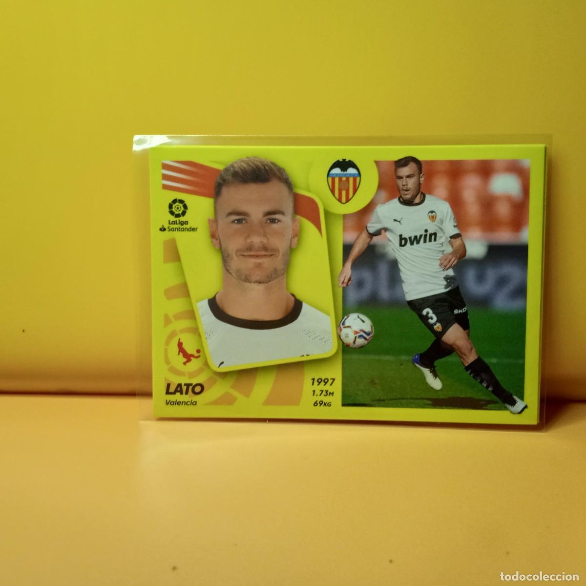 Cromos de f&uacute;tbol: EDICIONES ESTE 2021 2022 21 22 VALENCIA C.F LATO 12A 12 A