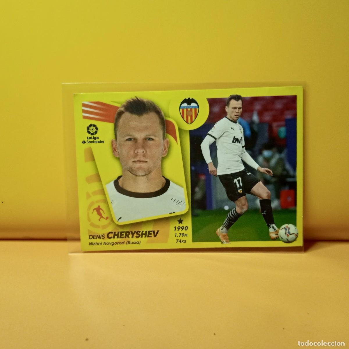 Cromos de f&uacute;tbol: EDICIONES ESTE 2021 2022 21 22 VALENCIA C.F CHERYSHEV 14