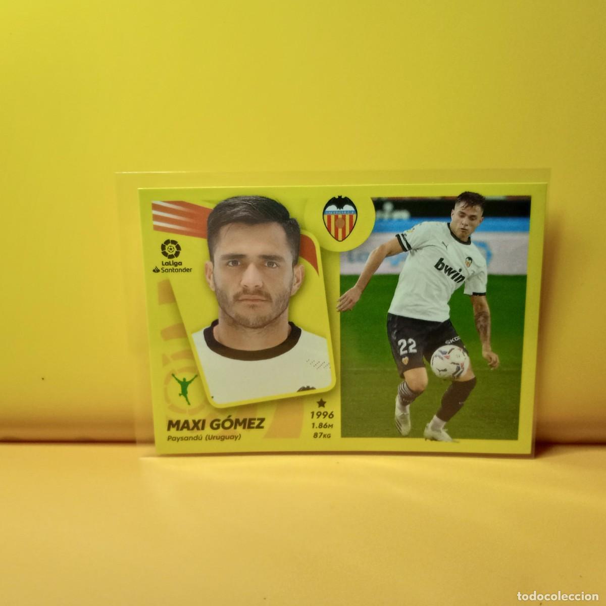 Cromos de f&uacute;tbol: EDICIONES ESTE 2021 2022 21 22 VALENCIA C.F MAXI G&Oacute;MEZ 19