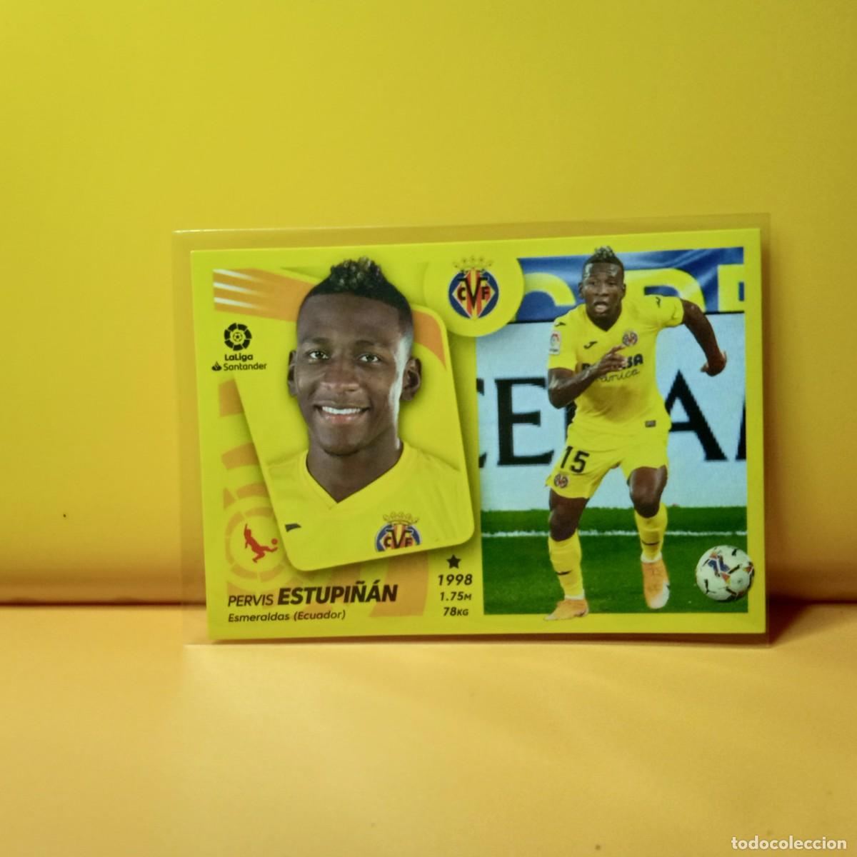 Cromos de f&uacute;tbol: EDICIONES ESTE 2021 2022 21 22 VILLARREAL CF ESTUPI&Ntilde;AN 11B 11 B