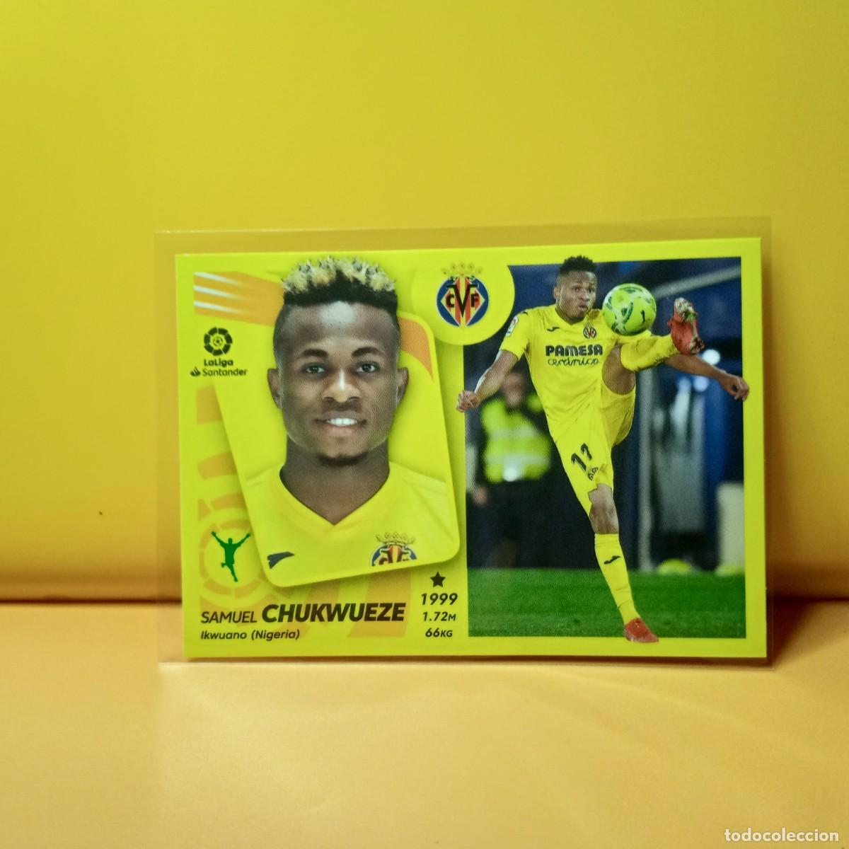 Cromos de f&uacute;tbol: EDICIONES ESTE 2021 2022 21 22 VILLARREAL CF CHUKWUEZE 20A 20 A