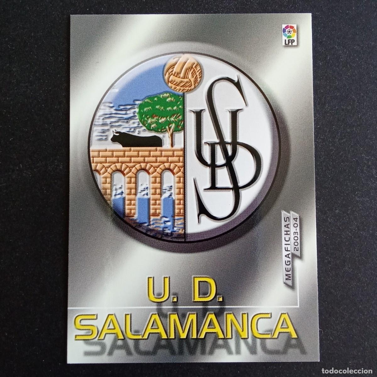 Cromos de f&uacute;tbol: 423 ESCUDO SALAMANCA SEGUNDA DIVISION LIGA 2003 2004 03 04 MEGAFICHAS PANINI