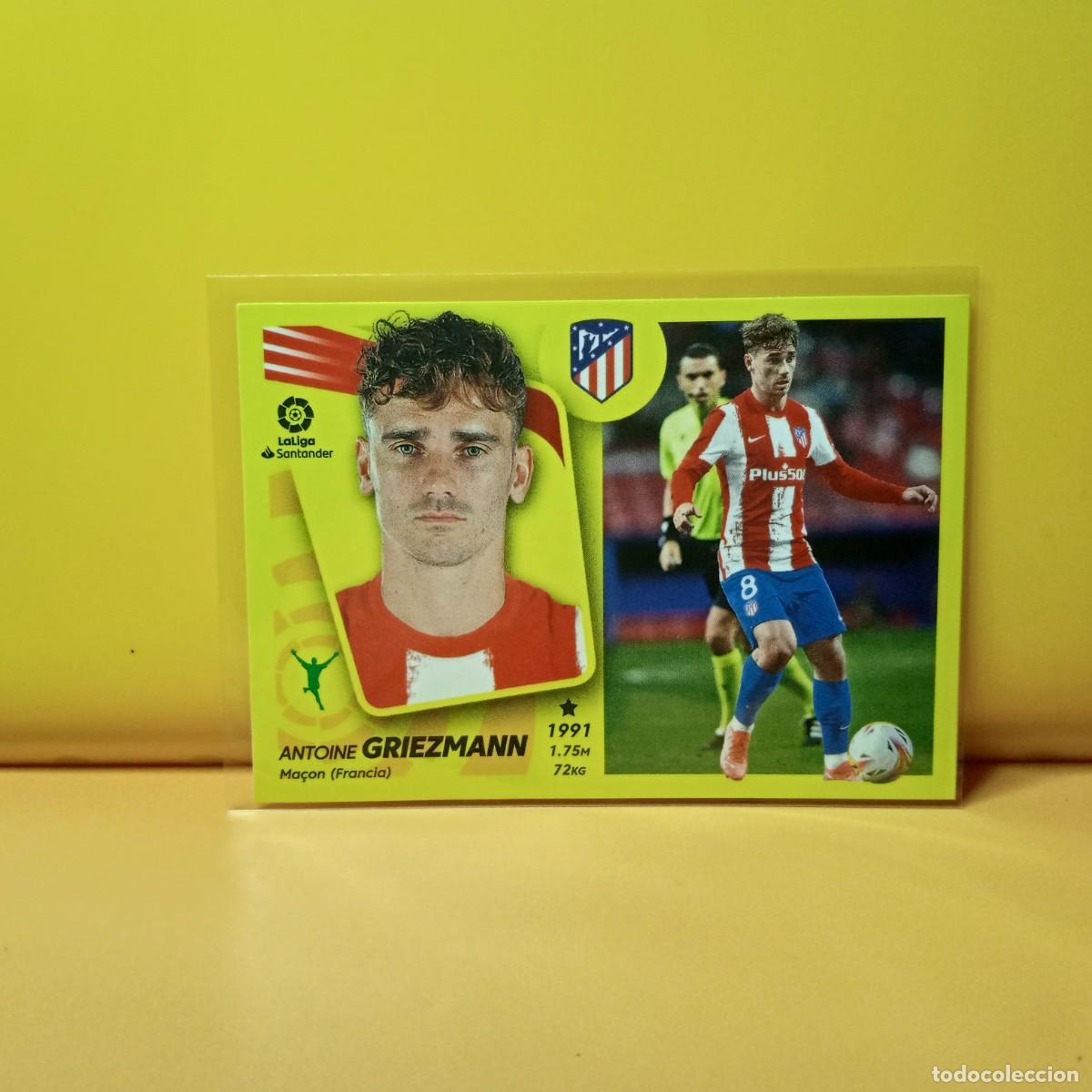 Cromos de f&uacute;tbol: EDICIONES ESTE 2021 2022 21 22 ULTIMOS FICHAJES UF 63 GRIEZMANN ATL&Eacute;TICO DE MADRID( IV )