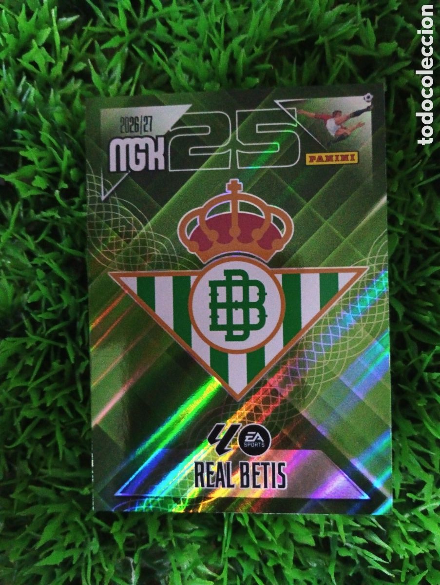 Football Stickers: Escudo Betis Megacracks 26-27 # 91