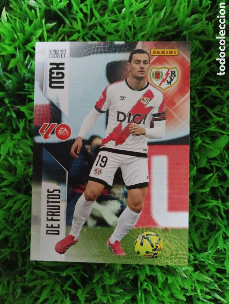 Football Stickers: De Frutos Rayo Vallecano Megacracks 26-27 # 304