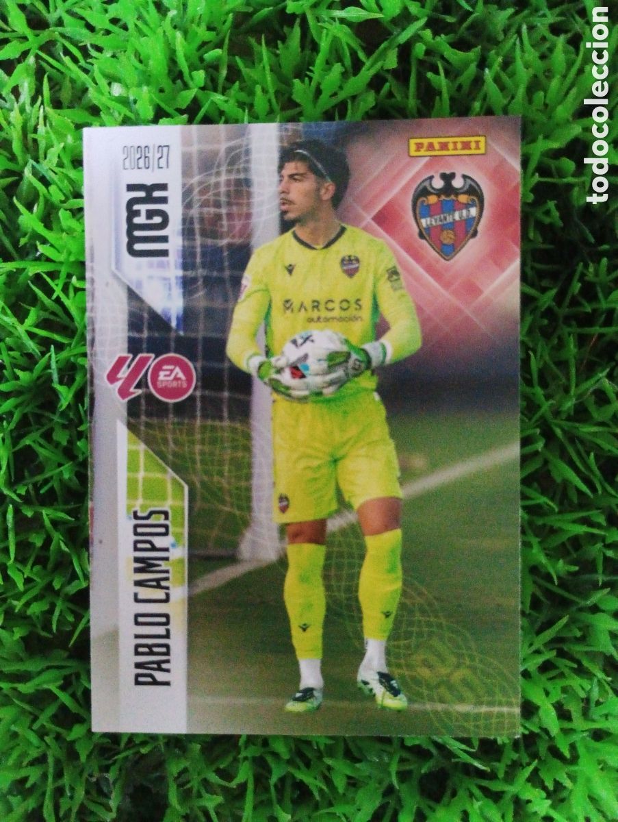 Cromos de f&uacute;tbol: Pablo Campos Levante Megacracks 26-27 # 201