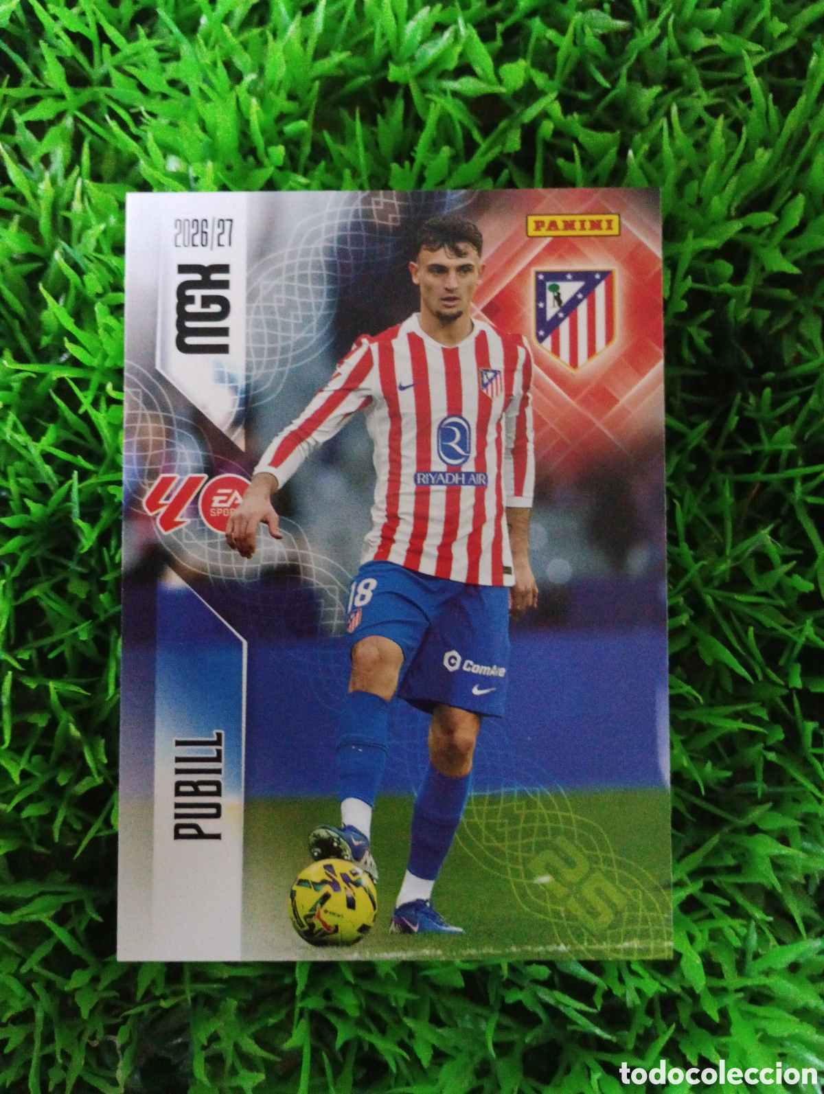 Cromos de f&uacute;tbol: Pubill Atletico De Madrid Megacracks 26-27 # 60