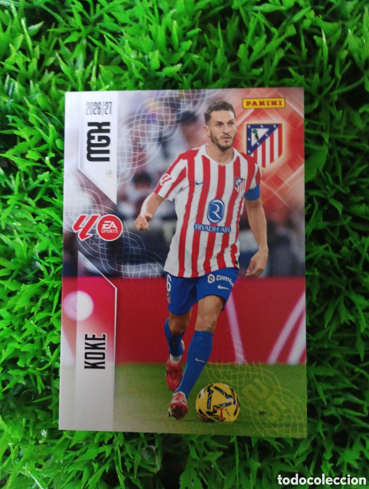 Cromos de f&uacute;tbol: Koke Atletico De Madrid Megacracks 26-27 # 64