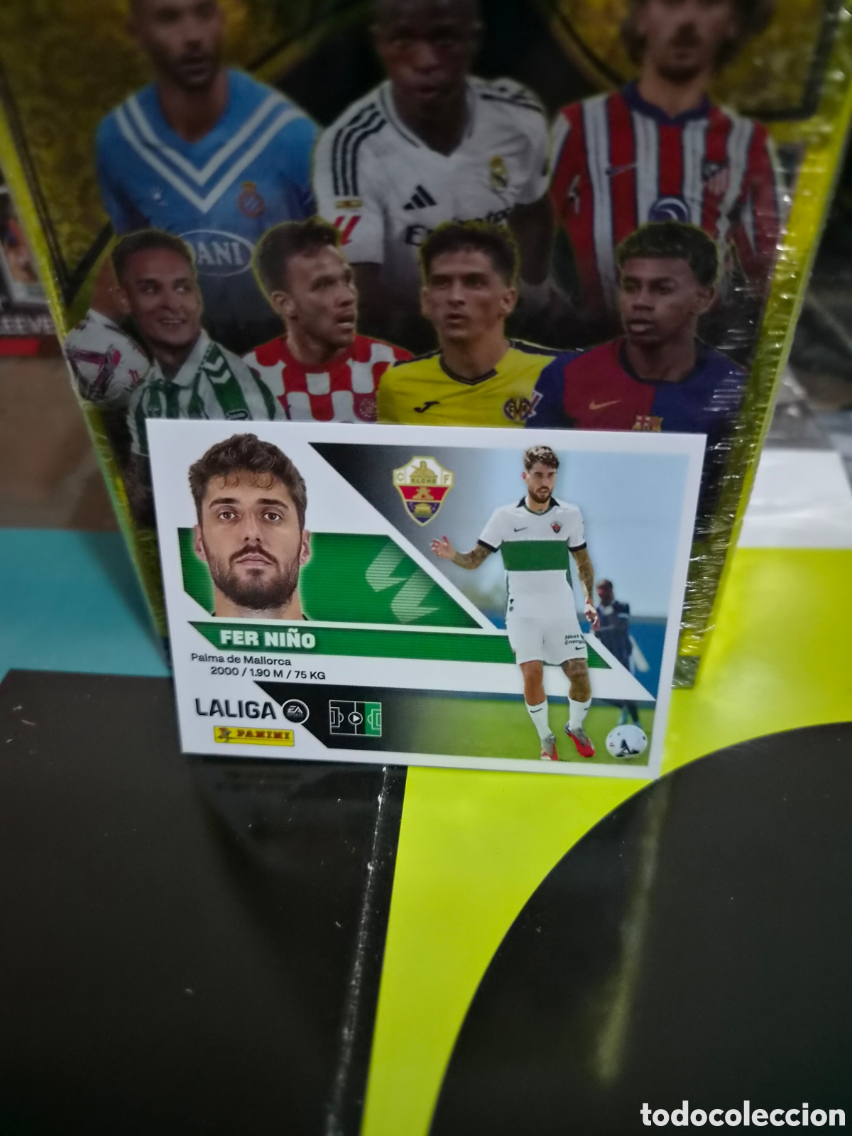 Cromos de f&uacute;tbol: N&deg;15 Fichaje Fer Ni&ntilde;o Liga Este 26/27