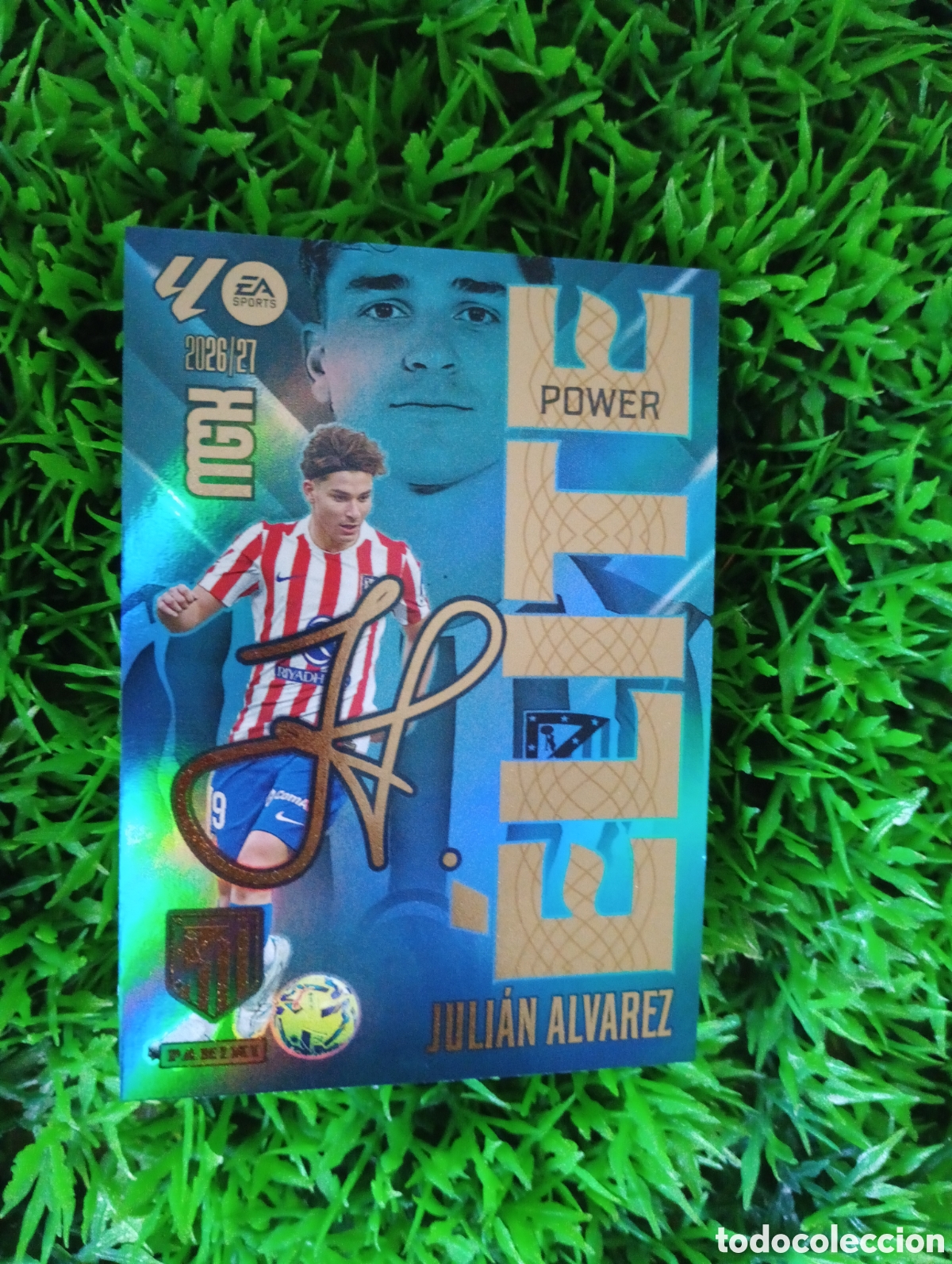 Figurine di Calcio: Julian Alvarez Atletico De Madrid ELITE POWER Megacracks 26-27 # 8 P