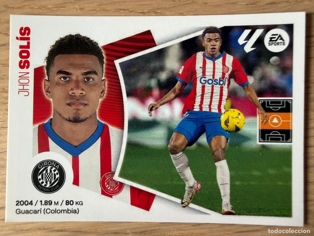 Figurine di Calcio: 13 SOLIS GIRONA 24 25 2024 2025 LIGA EA SPORTS COLECCIONES ESTE SIN PEGAR STICKER