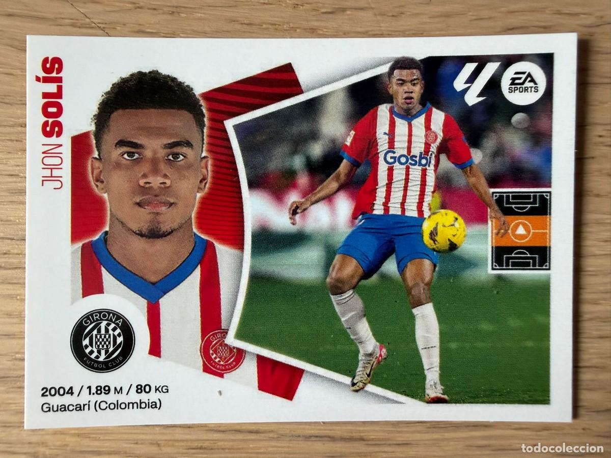 Figurine di Calcio: 13 SOLIS GIRONA 24 25 2024 2025 LIGA EA SPORTS COLECCIONES ESTE SIN PEGAR STICKER