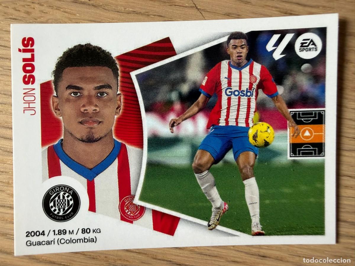 Figurine di Calcio: 13 SOLIS GIRONA 24 25 2024 2025 LIGA EA SPORTS COLECCIONES ESTE SIN PEGAR STICKER