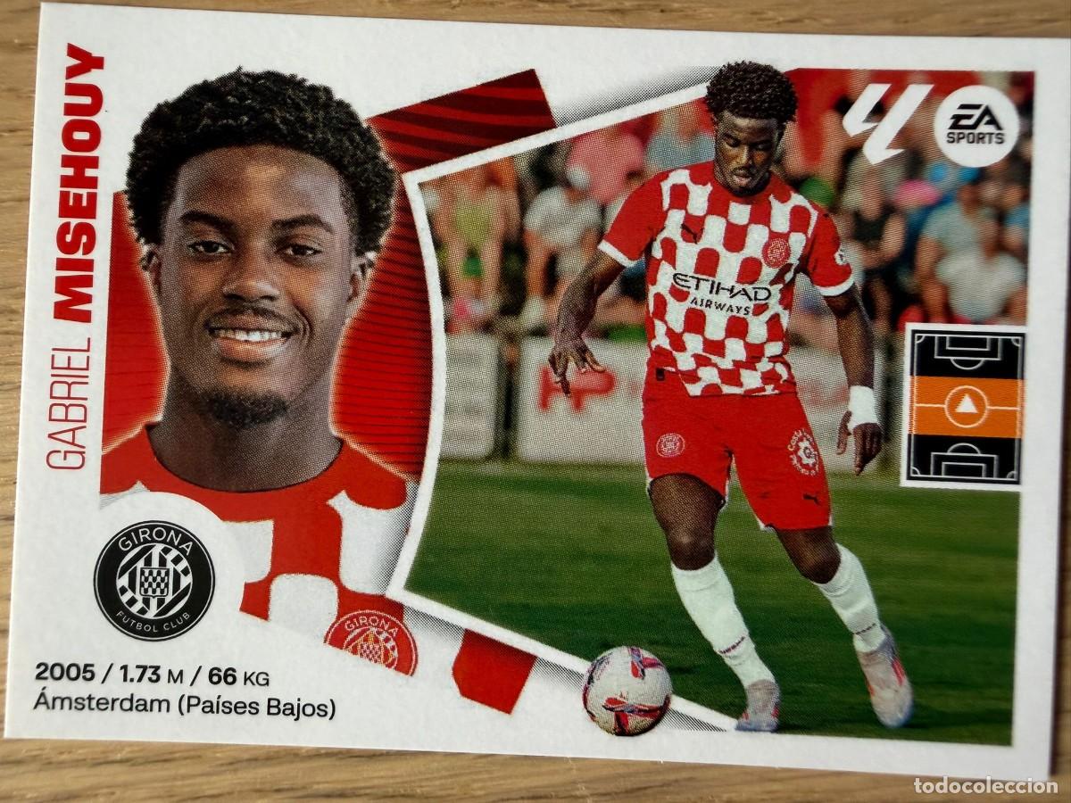 Cromos de f&uacute;tbol: 15 MISEHOUY GIRONA 24 25 2024 2025 LIGA EA SPORTS COLECCIONES ESTE SIN PEGAR STICKER