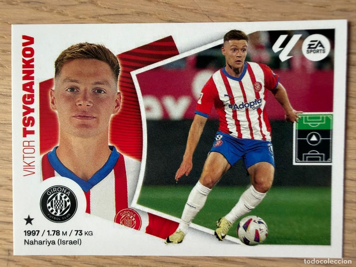 Cromos de f&uacute;tbol: 16 TSYGANKOV GIRONA 24 25 2024 2025 LIGA EA SPORTS COLECCIONES ESTE SIN PEGAR STICKER