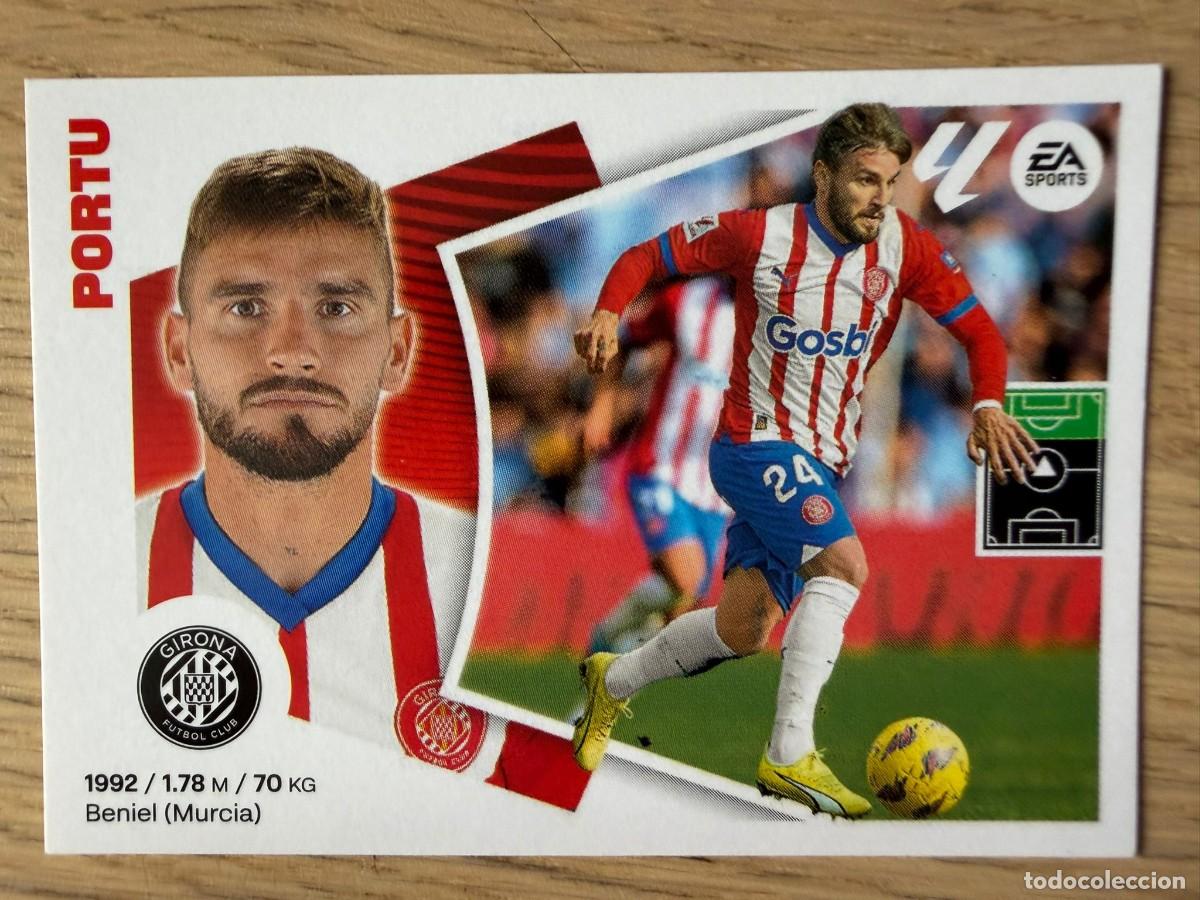 Cromos de f&uacute;tbol: 17 PORTU GIRONA 24 25 2024 2025 LIGA EA SPORTS COLECCIONES ESTE SIN PEGAR STICKER