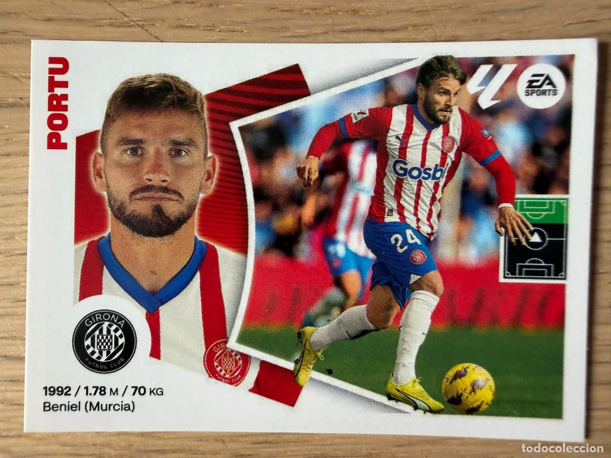 Cromos de f&uacute;tbol: 17 PORTU GIRONA 24 25 2024 2025 LIGA EA SPORTS COLECCIONES ESTE SIN PEGAR STICKER