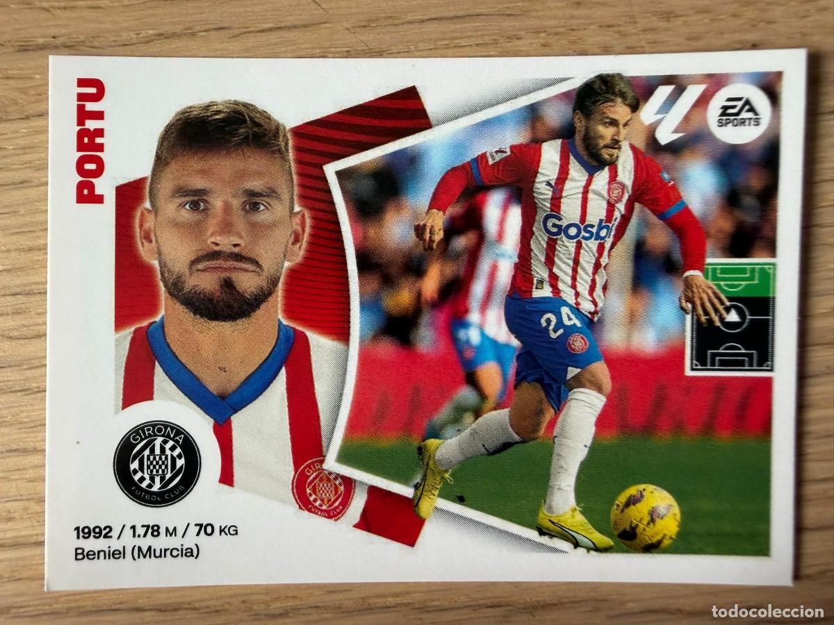 Cromos de f&uacute;tbol: 17 PORTU GIRONA 24 25 2024 2025 LIGA EA SPORTS COLECCIONES ESTE SIN PEGAR STICKER