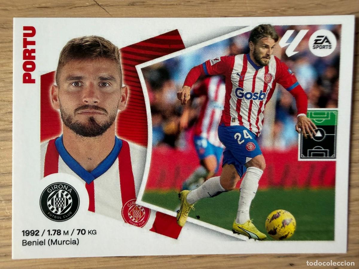 Cromos de f&uacute;tbol: 17 PORTU GIRONA 24 25 2024 2025 LIGA EA SPORTS COLECCIONES ESTE SIN PEGAR STICKER