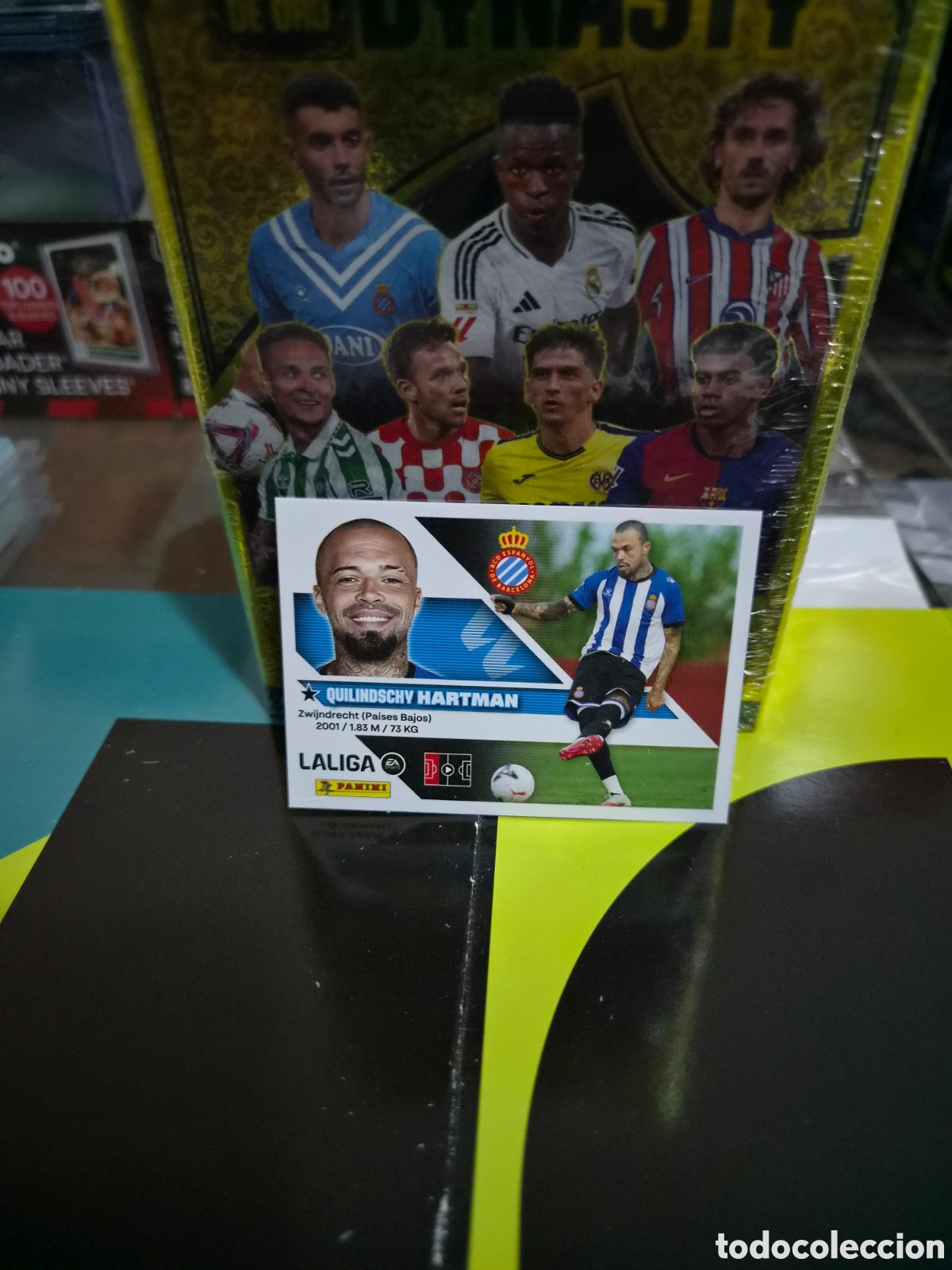 Cromos de f&uacute;tbol: N&deg;10 Espanyol Hartman Liga Este 26/27