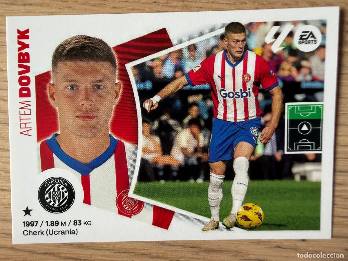 Cromos de f&uacute;tbol: 19 DOVBYK GIRONA 24 25 2024 2025 LIGA EA SPORTS COLECCIONES ESTE SIN PEGAR STICKER