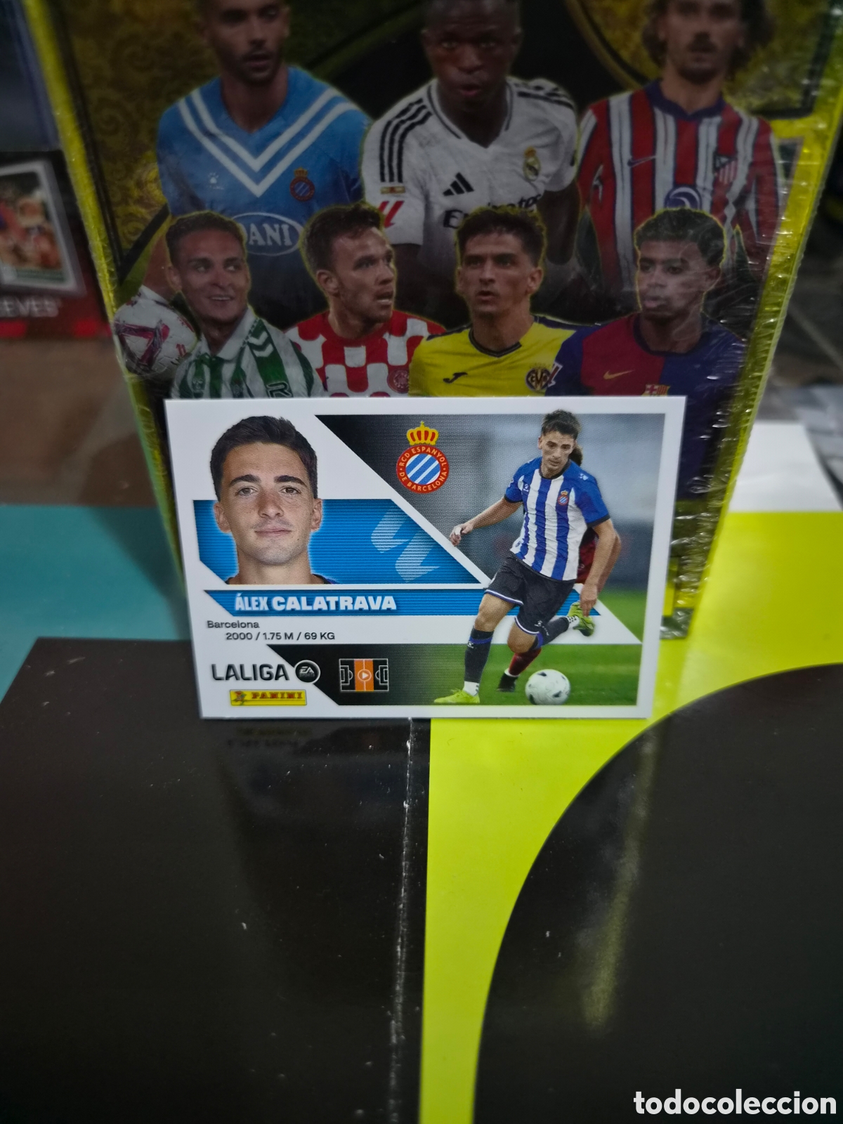 Cromos de f&uacute;tbol: N&deg;2 Fichaje Calatrava Liga Este 26/27