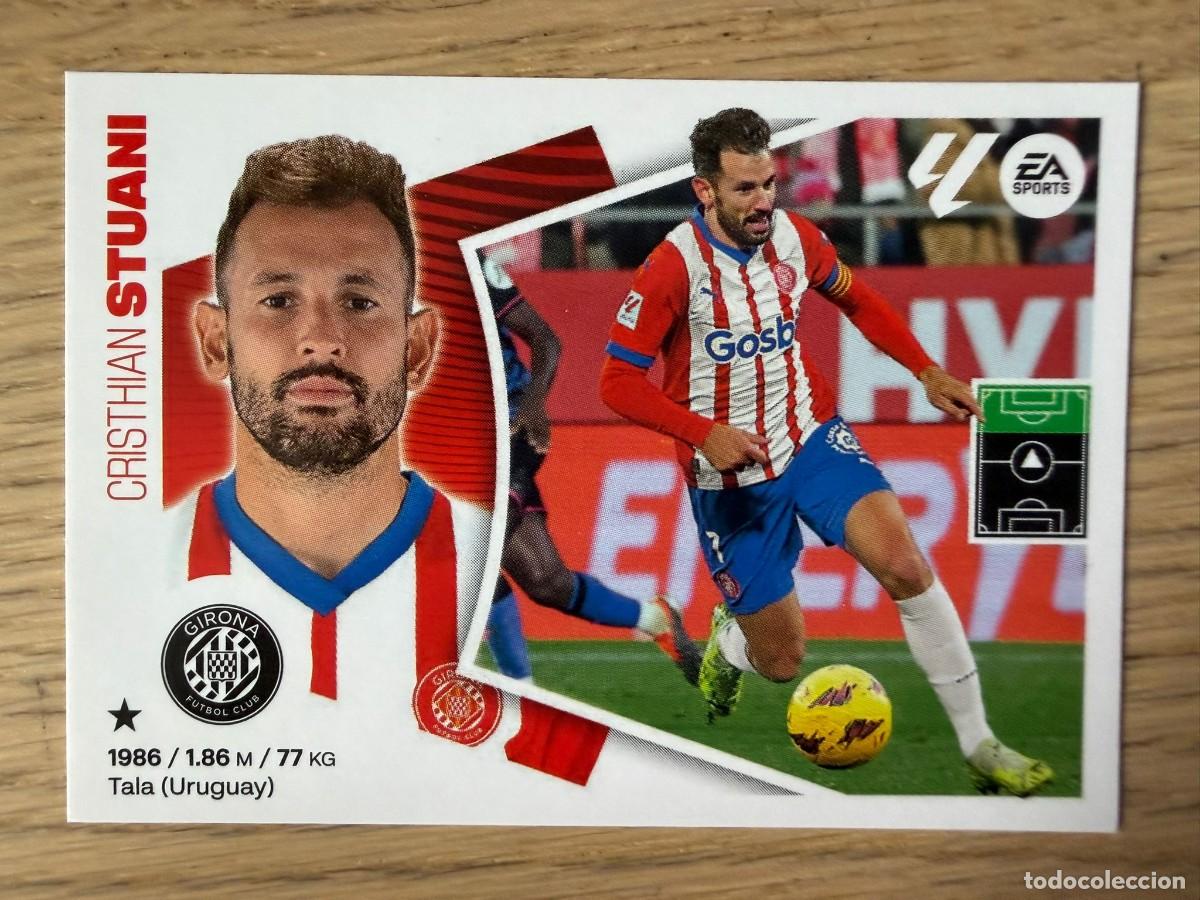 Cromos de f&uacute;tbol: 20 STUANI GIRONA 24 25 2024 2025 LIGA EA SPORTS COLECCIONES ESTE SIN PEGAR STICKER