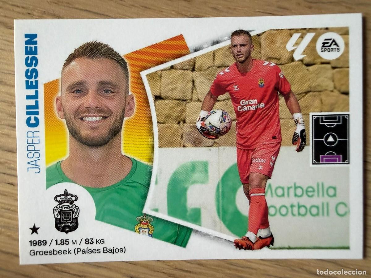 Cromos de f&uacute;tbol: 3 CILLESSEN LAS PALMAS 24 25 2024 2025 LIGA EA SPORTS COLECCIONES ESTE SIN PEGAR STICKER