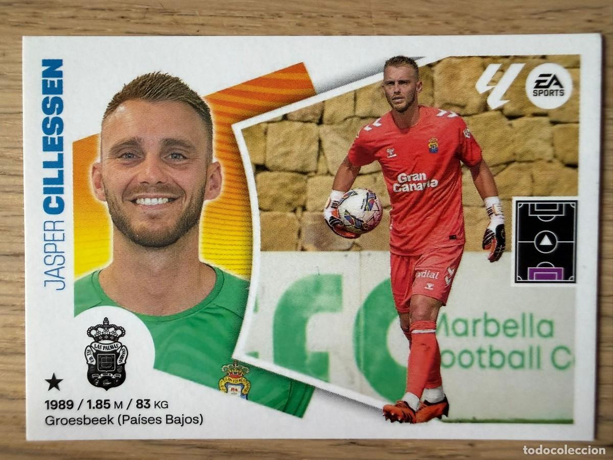 Cromos de f&uacute;tbol: 3 CILLESSEN LAS PALMAS 24 25 2024 2025 LIGA EA SPORTS COLECCIONES ESTE SIN PEGAR STICKER