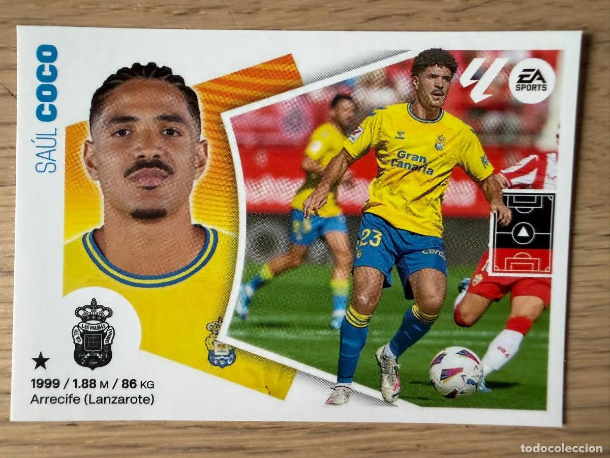 Cromos de f&uacute;tbol: 7 COCO LAS PALMAS 24 25 2024 2025 LIGA EA SPORTS COLECCIONES ESTE SIN PEGAR STICKER