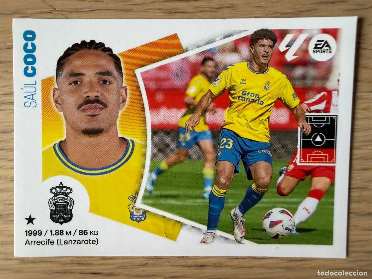 Cromos de f&uacute;tbol: 7 COCO LAS PALMAS 24 25 2024 2025 LIGA EA SPORTS COLECCIONES ESTE SIN PEGAR STICKER