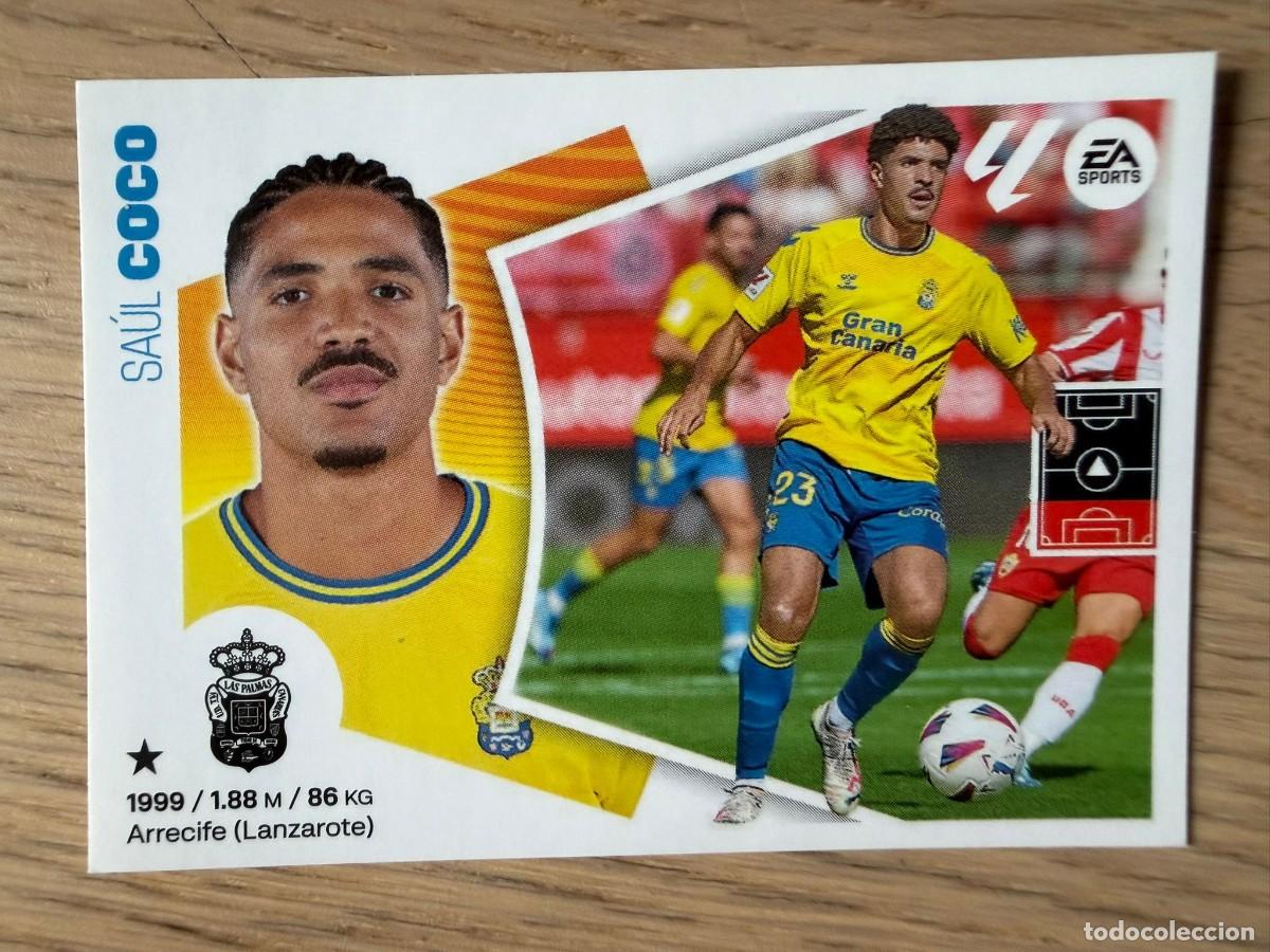 Cromos de f&uacute;tbol: 7 COCO LAS PALMAS 24 25 2024 2025 LIGA EA SPORTS COLECCIONES ESTE SIN PEGAR STICKER