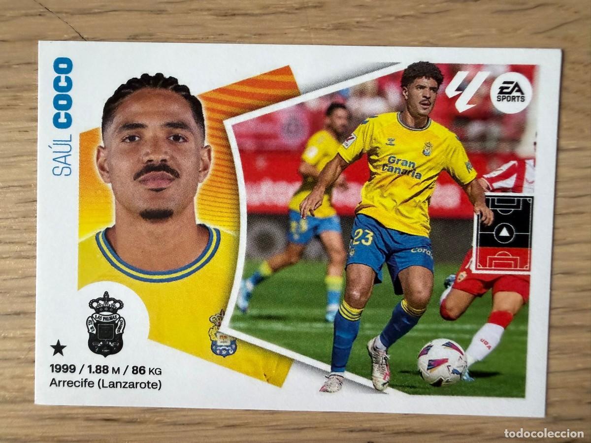 Cromos de f&uacute;tbol: 7 COCO LAS PALMAS 24 25 2024 2025 LIGA EA SPORTS COLECCIONES ESTE SIN PEGAR STICKER