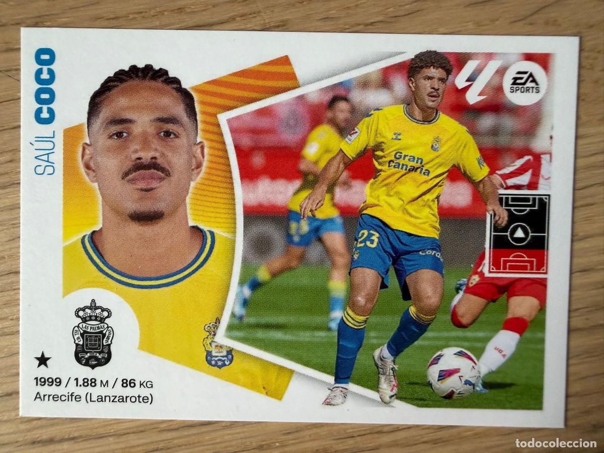 Cromos de f&uacute;tbol: 7 COCO LAS PALMAS 24 25 2024 2025 LIGA EA SPORTS COLECCIONES ESTE SIN PEGAR STICKER