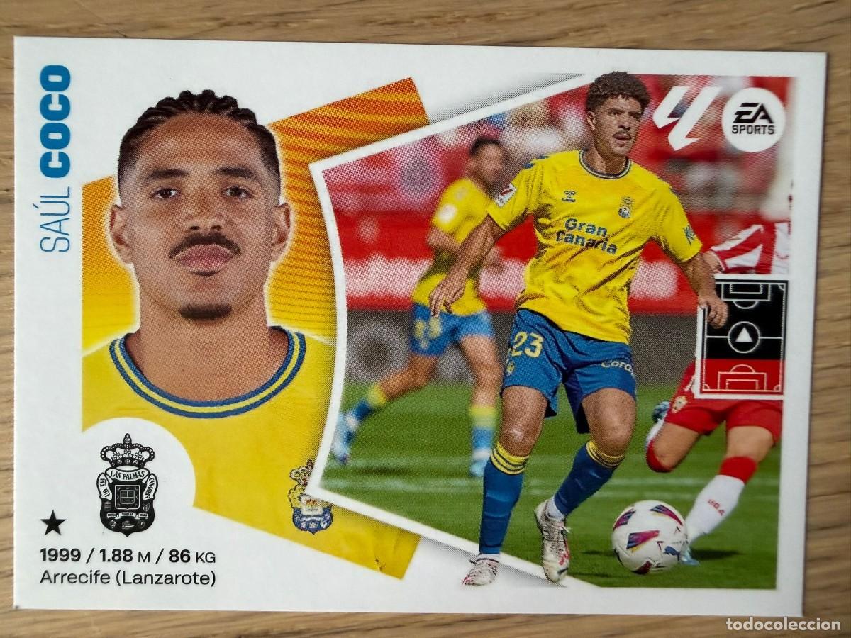 Cromos de f&uacute;tbol: 7 COCO LAS PALMAS 24 25 2024 2025 LIGA EA SPORTS COLECCIONES ESTE SIN PEGAR STICKER