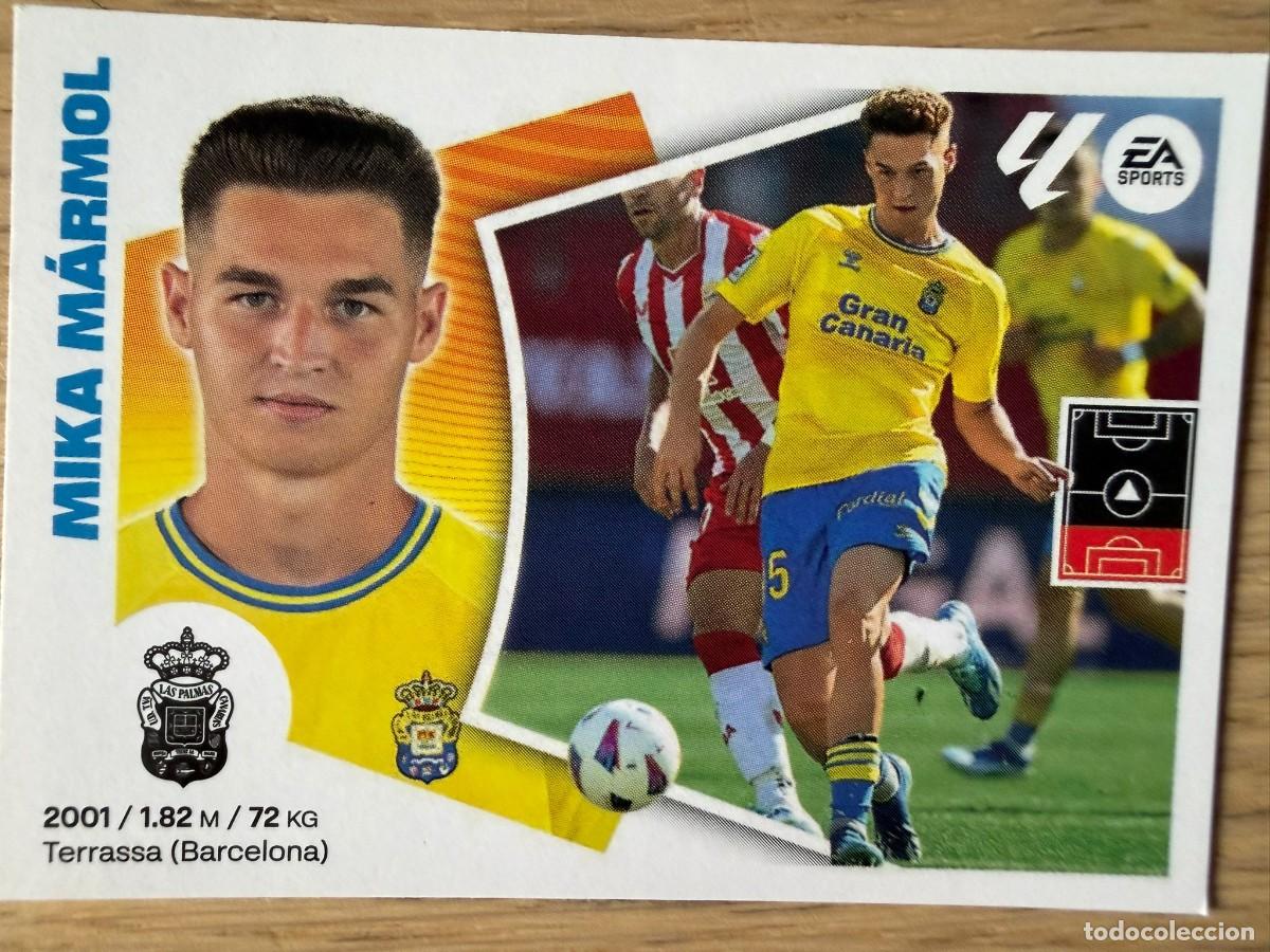 Figurine di Calcio: 8 MIKA MARMOL LAS PALMAS 24 25 2024 2025 LIGA EA SPORTS COLECCIONES ESTE SIN PEGAR STICKER