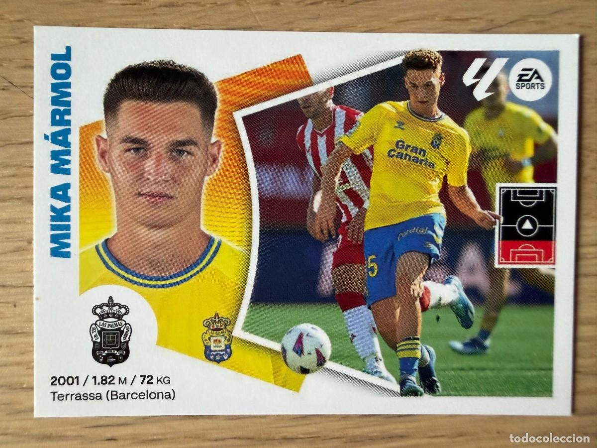 Figurine di Calcio: 8 MIKA MARMOL LAS PALMAS 24 25 2024 2025 LIGA EA SPORTS COLECCIONES ESTE SIN PEGAR STICKER