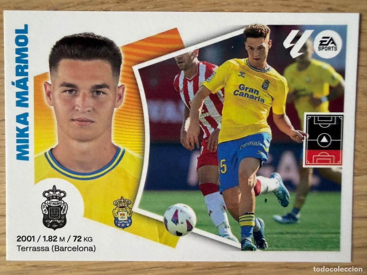 Figurine di Calcio: 8 MIKA MARMOL LAS PALMAS 24 25 2024 2025 LIGA EA SPORTS COLECCIONES ESTE SIN PEGAR STICKER