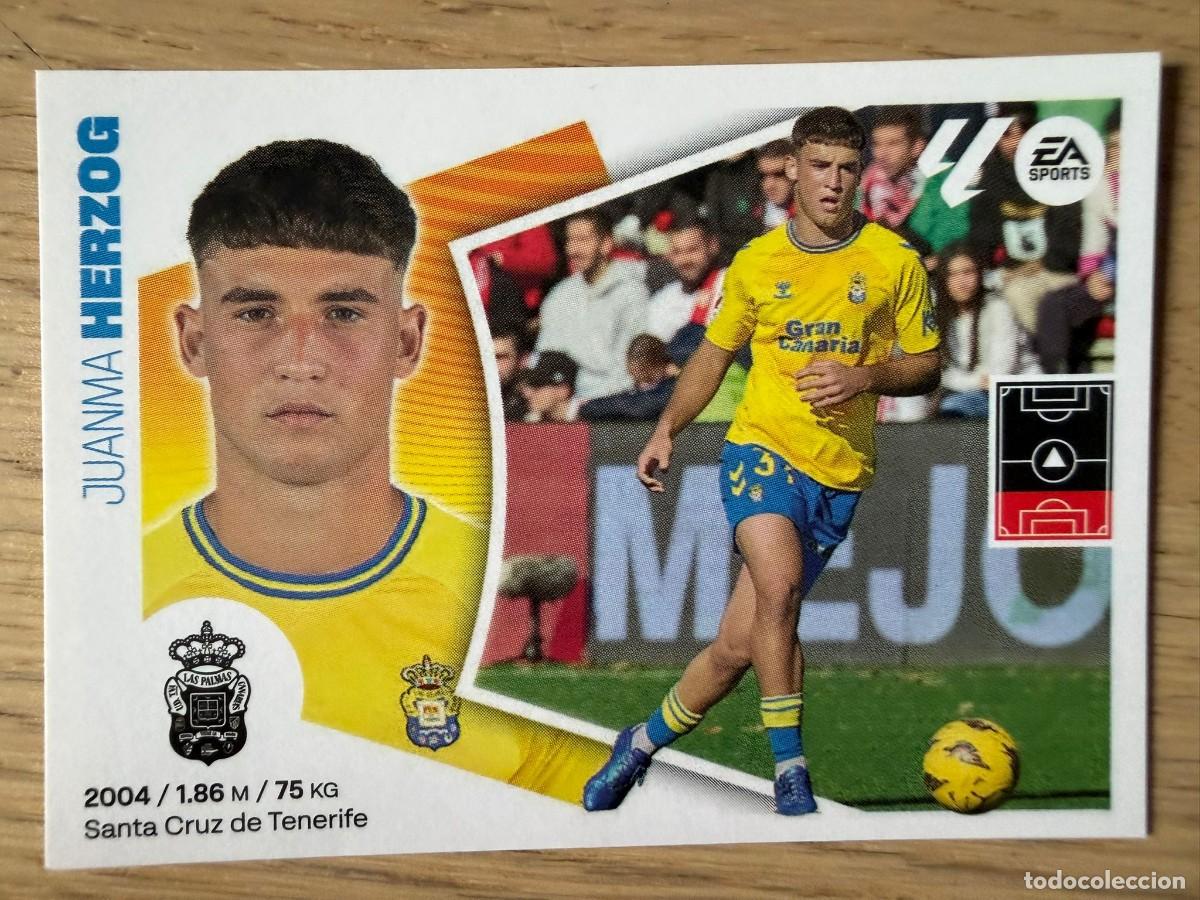 Figurine di Calcio: 9 HERZOG LAS PALMAS 24 25 2024 2025 LIGA EA SPORTS COLECCIONES ESTE SIN PEGAR STICKER