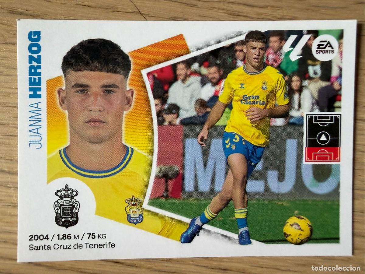 Figurine di Calcio: 9 HERZOG LAS PALMAS 24 25 2024 2025 LIGA EA SPORTS COLECCIONES ESTE SIN PEGAR STICKER