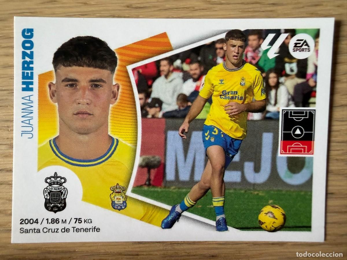 Figurine di Calcio: 9 HERZOG LAS PALMAS 24 25 2024 2025 LIGA EA SPORTS COLECCIONES ESTE SIN PEGAR STICKER