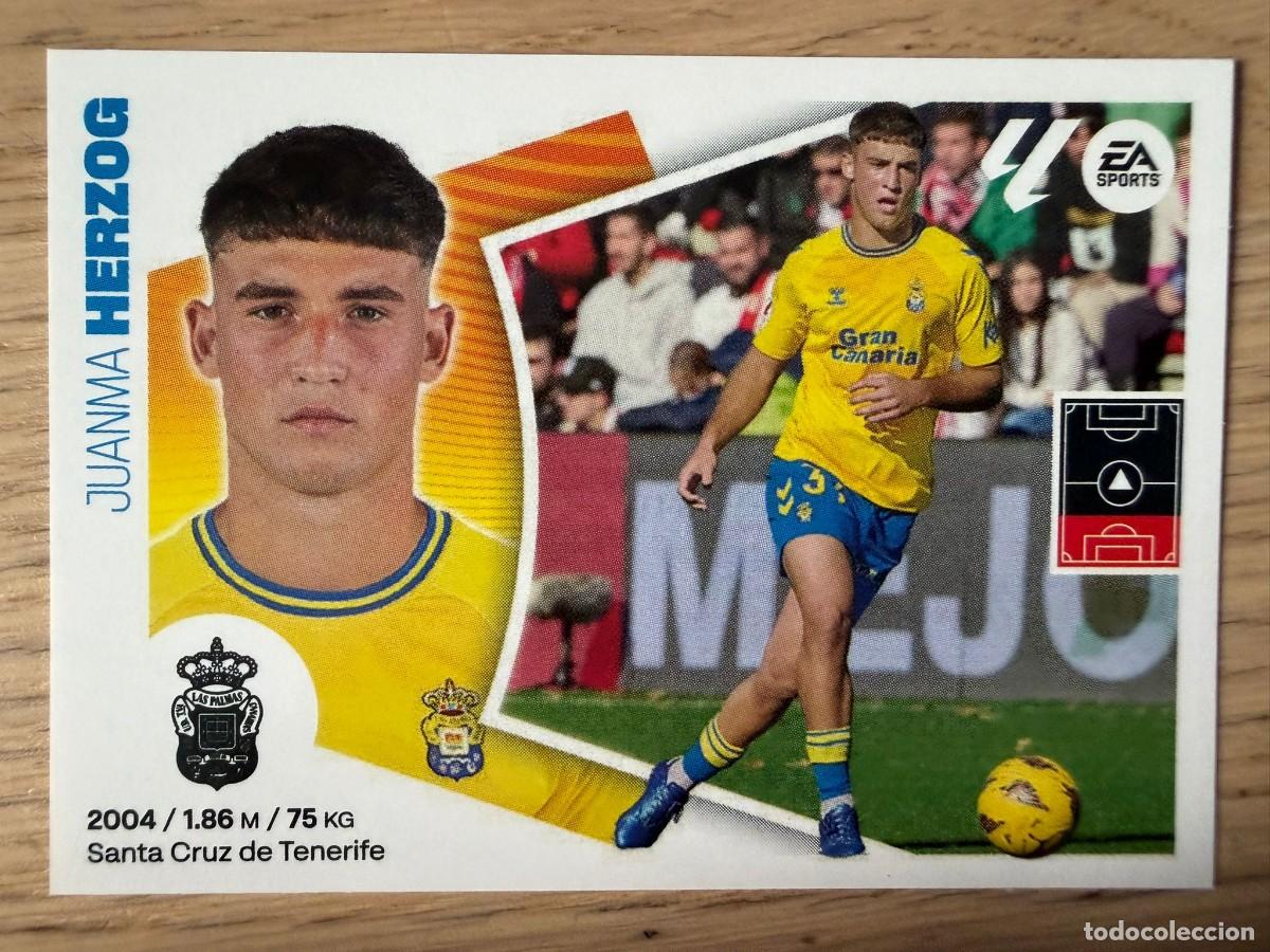 Figurine di Calcio: 9 HERZOG LAS PALMAS 24 25 2024 2025 LIGA EA SPORTS COLECCIONES ESTE SIN PEGAR STICKER